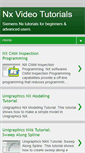 Mobile Screenshot of nxvideotutorials.caddsoftsolutions.com